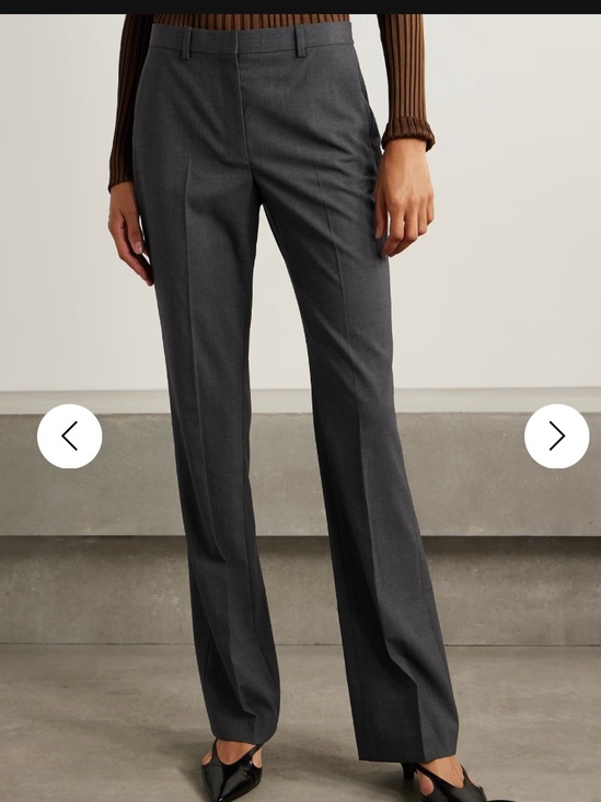 Theory Pants - NWT $275 Theory Straight-Leg Wool Blend Dress Pants